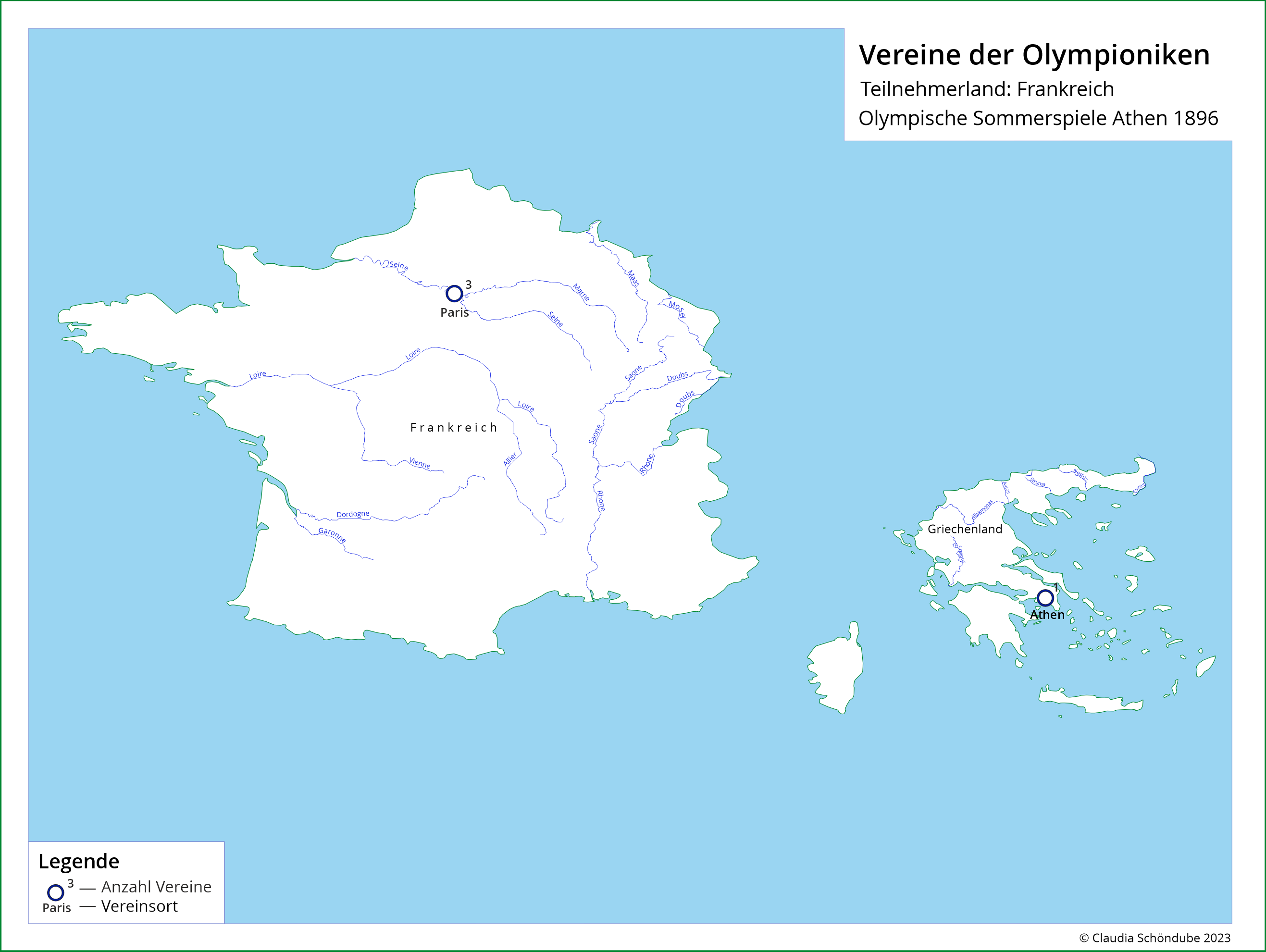 Vereine der Teilnehmer Frankreich