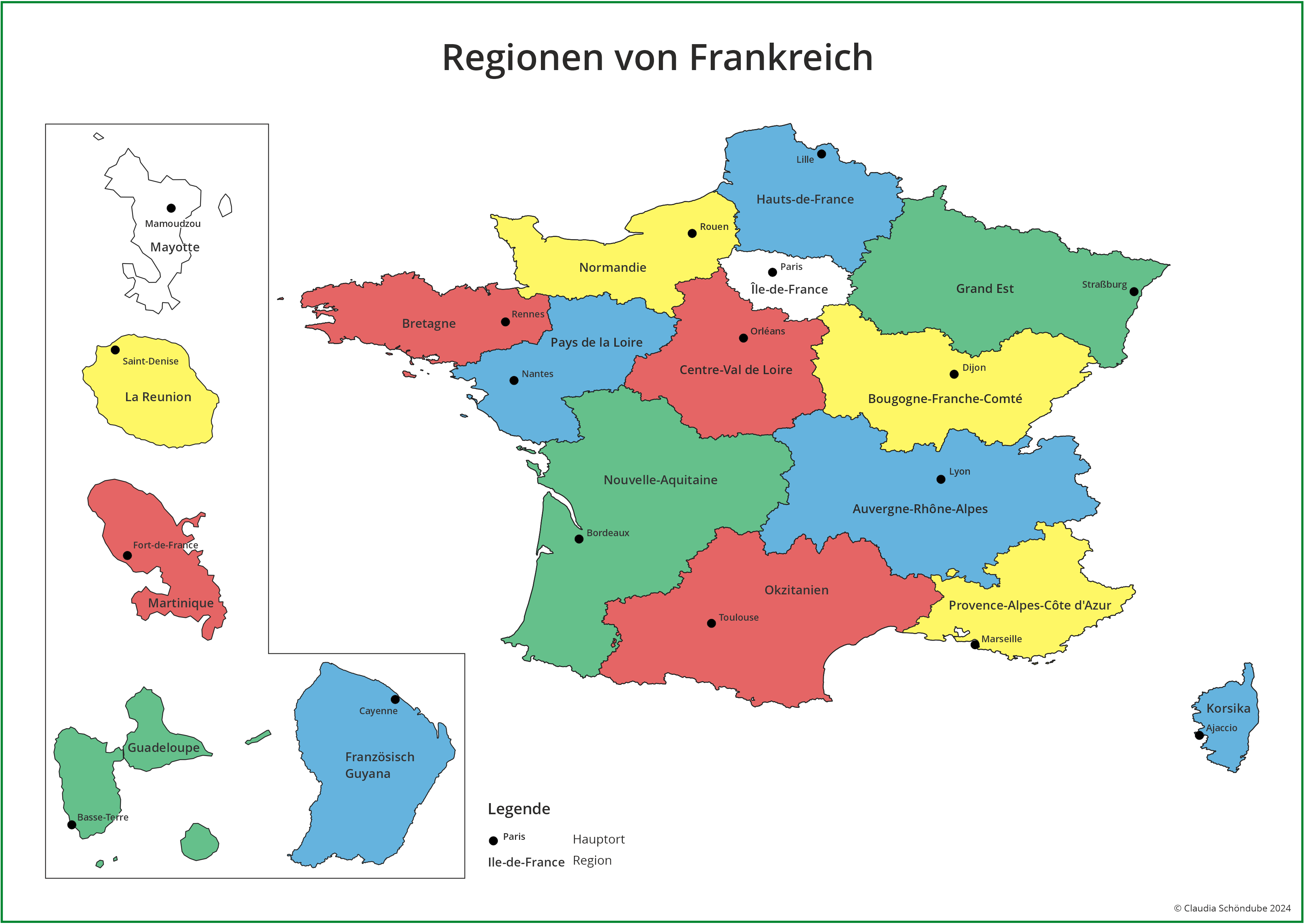 Regionen Frankreichs