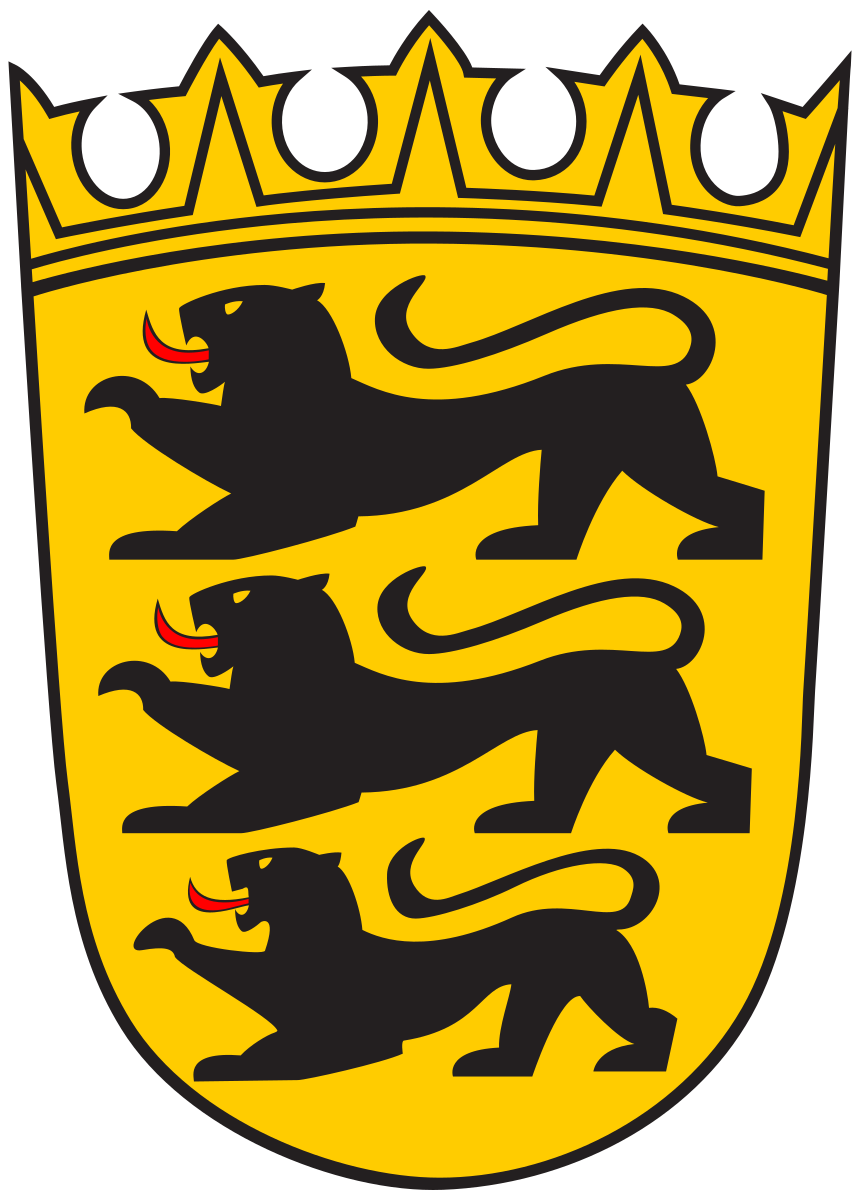 Wappen von Baden-Württemberg gross